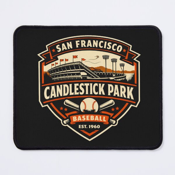 Item preview, San Francisco Candlestick Park Vintage Baseball Stadium Badge designed and sold by GhostDawgs.