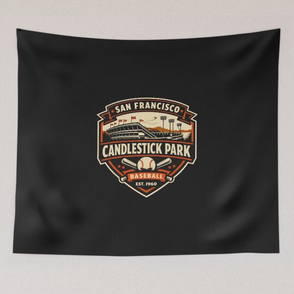 Item preview, San Francisco Candlestick Park Vintage Baseball Stadium Badge designed and sold by GhostDawgs.