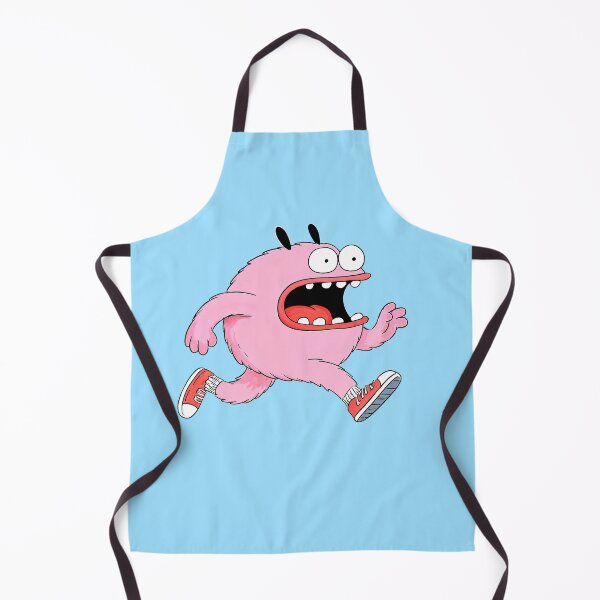 Item preview, running pink monster designed and sold by Mike Kiev art.
