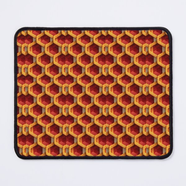 Item preview, Bee-Friendly Future CSR Initiatives - Geometric Honeycomb Art designed and sold by Sheoutthere.