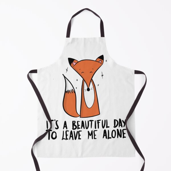 Item preview, It's A Beautiful Day To Leave Me Alone Funny Introvert Fox designed and sold by DesignFreakArt.