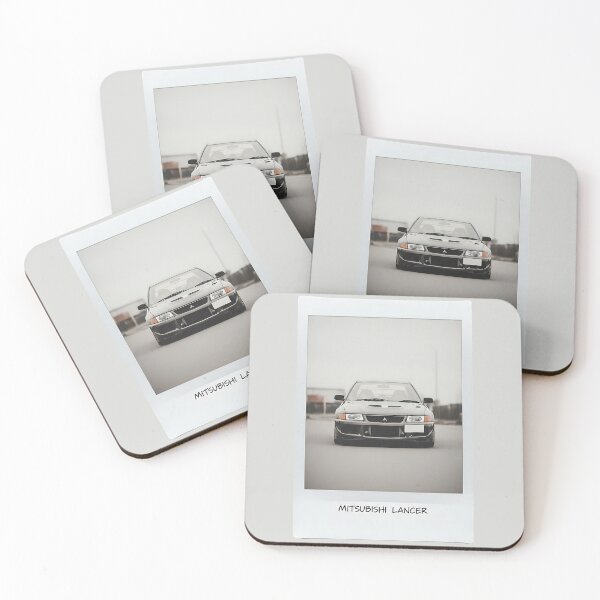 Item preview, Black Mitsubishi Lancer Evolution Vintage  Style JDM Rally Legend Art designed and sold by Motorline44.