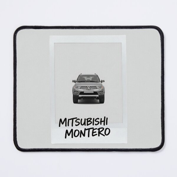 Item preview, White Mitsubishi Montero Vintage  Style Classic 4x4 Off-Road Art designed and sold by Motorline44.
