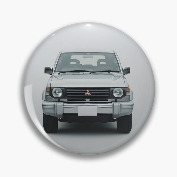 Item preview, Silver 90s Mitsubishi Pajero Vintage Style Classic Japanese 4x4 Art designed and sold by Motorline44.
