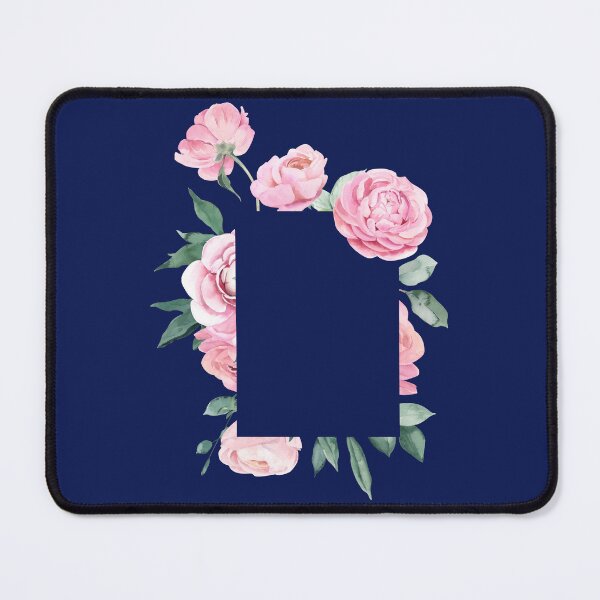 Item preview, Elegant Watercolor Pink Roses Botanical Floral Frame designed and sold by SolutionsArt.