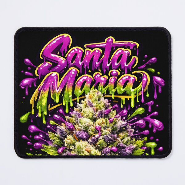 Item preview, Santa Maria Graffiti Print | Sweet Berry Skunk Strain designed and sold by WAUZ.