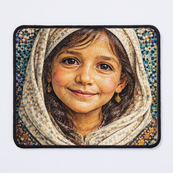 Item preview, Afghan Girl Portrait - Islamic Art designed and sold by Hafcishop.