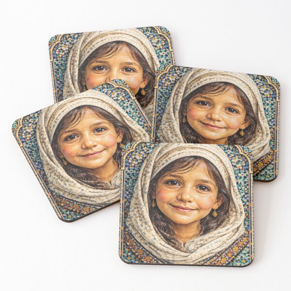 Item preview, Afghan Girl Portrait - Islamic Art designed and sold by Hafcishop.