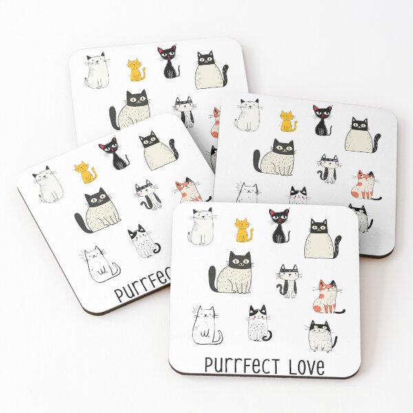 Item preview, Purrfect love designed and sold by simple..shop.