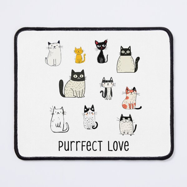 Item preview, Purrfect love designed and sold by simple..shop.