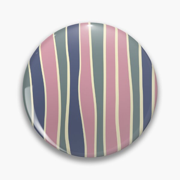 Item preview, Imperfect stripe-Pink, Blue & Grey  designed and sold by Pattern Pie.