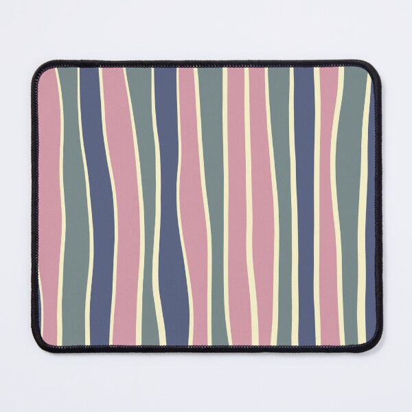 Item preview, Imperfect stripe-Pink, Blue & Grey designed and sold by Pattern Pie.