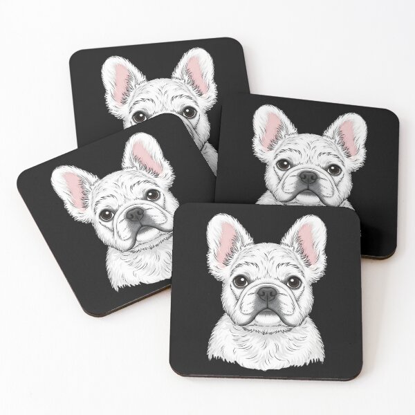 Item preview, Fluffy French Bulldog Dog designed and sold by saphira-art.