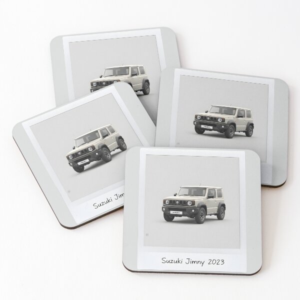 Item preview, Suzuki Jimny 4x4 Off-Road Retro Desert Style Polaroid Art designed and sold by Motorline44.