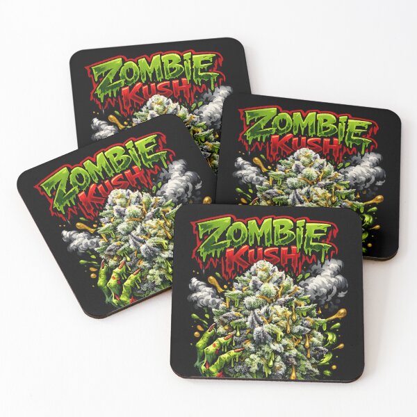 Item preview, Zombie Kush Graffiti Print | Earthy Diesel Kush Strain designed and sold by WAUZ.