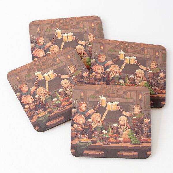 Item preview, Toast to Adventure 32-bit pixel design designed and sold by NijiWorld.