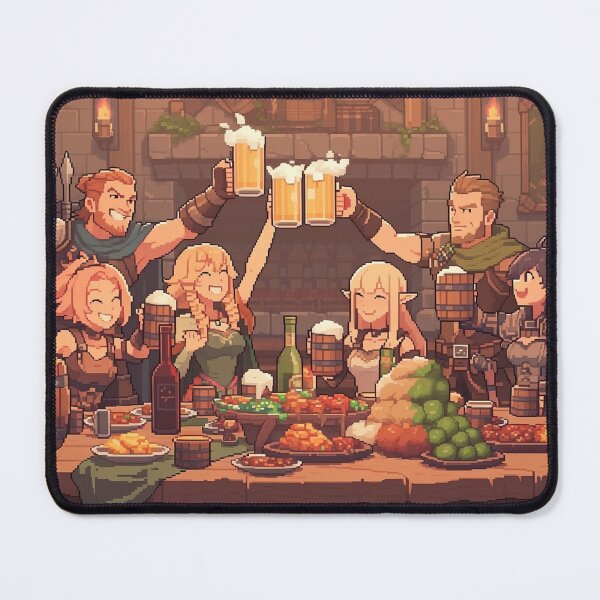 Item preview, Toast to Adventure 32-bit pixel design designed and sold by NijiWorld.