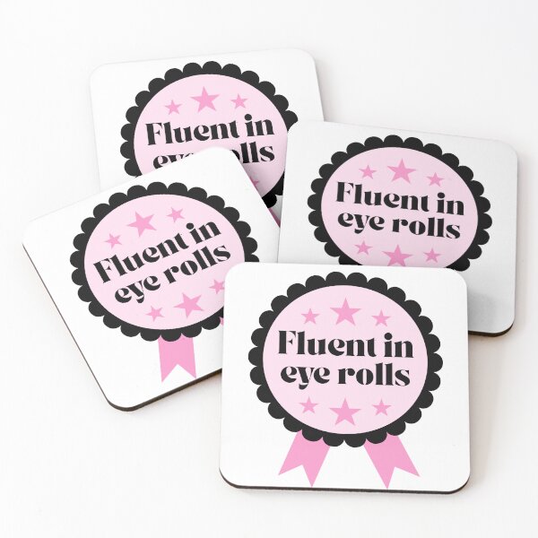 Item preview, Fluent In Eye Rolls designed and sold by ConstoStore.