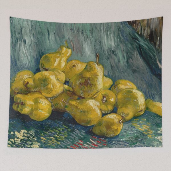 Item preview, Still Life With Quinces by Vincent van Gogh: Post Impressionist Kitchen Art designed and sold by artofuniverse.