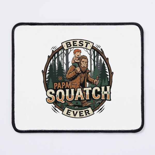 Item preview, Best Papa Squatch Ever Funny Bigfoot Dad Fathers Day Design designed and sold by bilal sibgui.