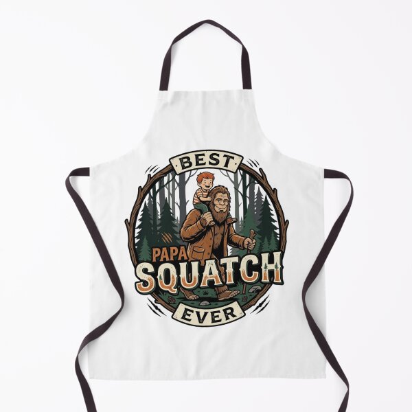 Item preview, Best Papa Squatch Ever Funny Bigfoot Dad Fathers Day Design designed and sold by bilal sibgui.