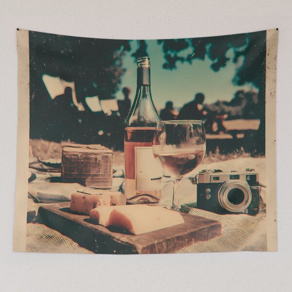 Item preview, Summer Picnic Vintage — Nostalgic  Art designed and sold by LoomisDreams.