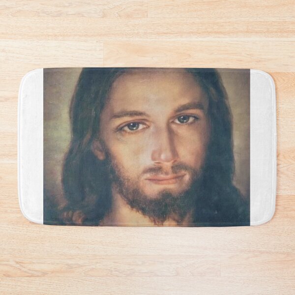 Item preview, Jesus Christ Portrait – Classic Christian Art Spiritual Illustration designed and sold by Jesus-istheway.