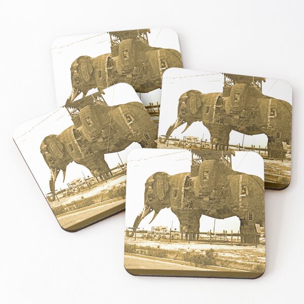 Item preview, Lucy, The Elephant Hotel in Disrepair, Margate City, NJ, 1971, Retro Photograph designed and sold by AMacGPhilly.