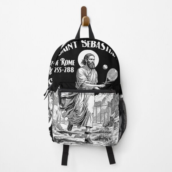 Item preview, Padel Tennis Player Funny Patron Saint Sebastian Graphic designed and sold by GrandeDuc.