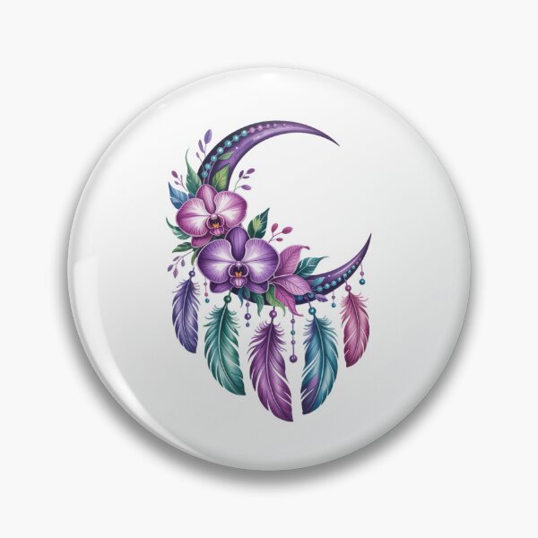 Item preview, Orchid and Feather Crescent  designed and sold by jkrphoto.