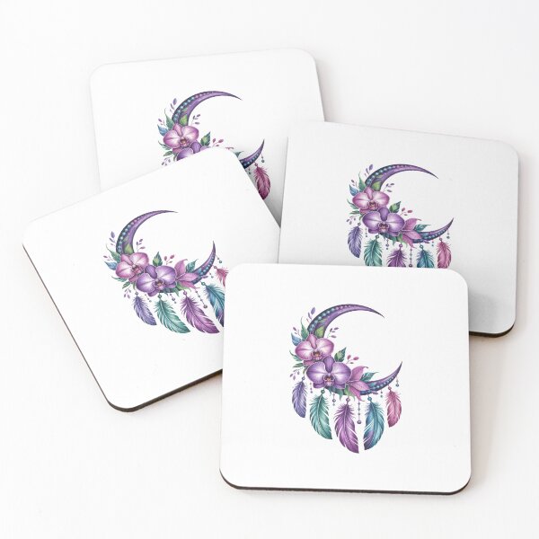 Item preview, Orchid and Feather Crescent  designed and sold by jkrphoto.