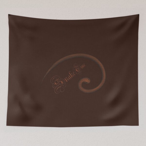 Item preview, Brown snake and the inscription "Snake Time" designed and sold by Cherevan.