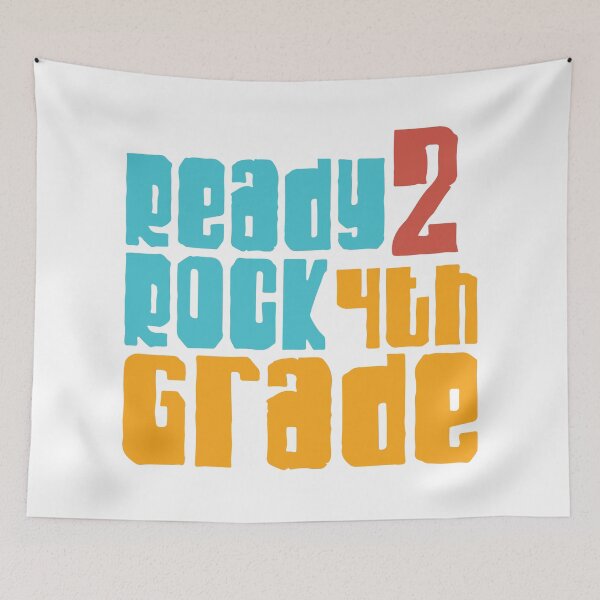 Item preview, Ready 2 Rock 4th Grade designed and sold by Texas Southern Studio.