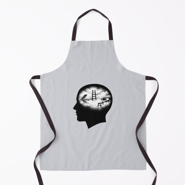 Item preview, The Fog of Overthinking – Minimalist Psychology Illustration designed and sold by PERSPECTIVERED.
