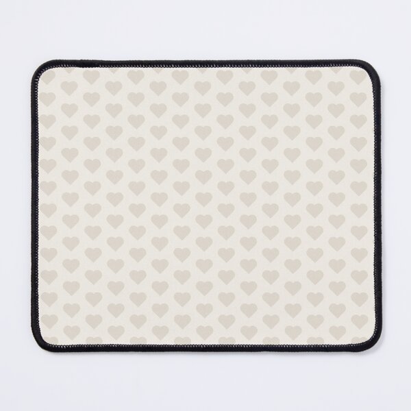 Item preview, White Heart Pattern – Minimal Neutral Luxury Aesthetic designed and sold by GemsAnatomy.