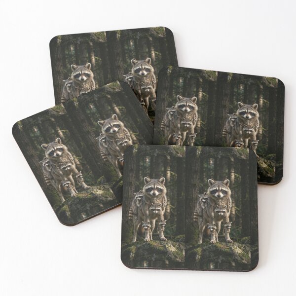 Item preview, The Many Within the Woods – Mythic Raccoon Form designed and sold by TreatLLC.