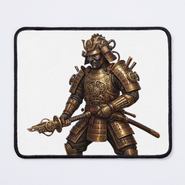 Item preview, Golden Steampunk Samurai Warrior in Full Armor designed and sold by RickyStick.