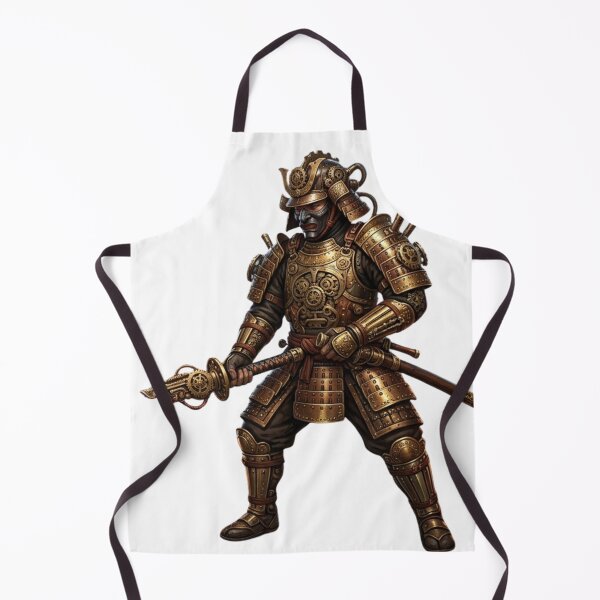 Item preview, Golden Steampunk Samurai Warrior in Full Armor designed and sold by RickyStick.