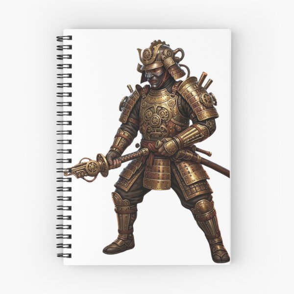 Item preview, Golden Steampunk Samurai Warrior in Full Armor designed and sold by RickyStick.