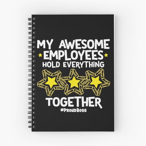 Item preview, My Awesome Employees Hold Everything Together designed and sold by Rosemarie Guieb Designs.