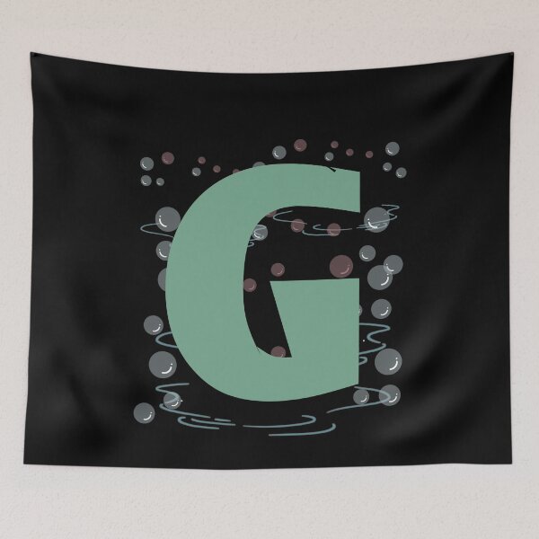 Item preview, G green with background designed and sold by vibeno1.