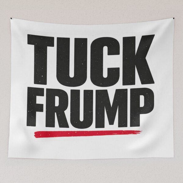 Item preview, Tuck Frump Sticker – Funny Anti Trump Parody Political Humor Design designed and sold by The Sandy Design Store.