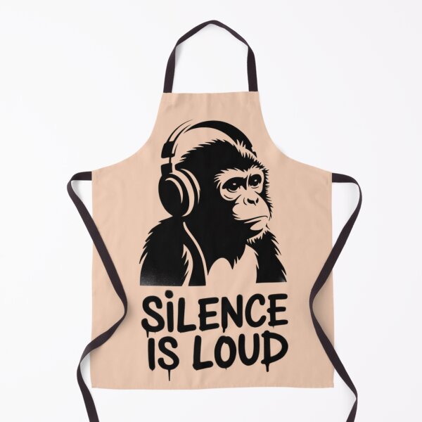 Item preview, Estilo Banksy: el silencio es oro. designed and sold by 123ks.