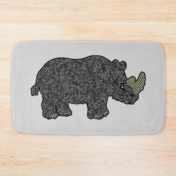 Item preview, Rhino Dot Art Mosaic designed and sold by MSBM Designs.