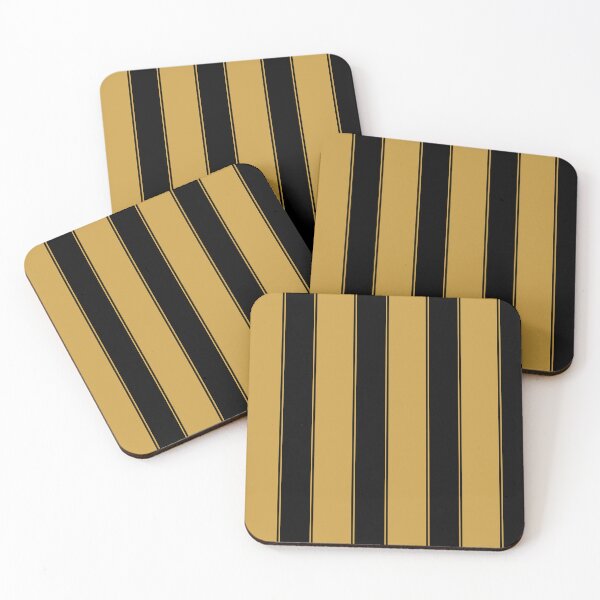 Item preview, Black & Gold Vertical Stripes Pattern – Luxury Minimalist Elegant Modern Design designed and sold by WildHugeDot.