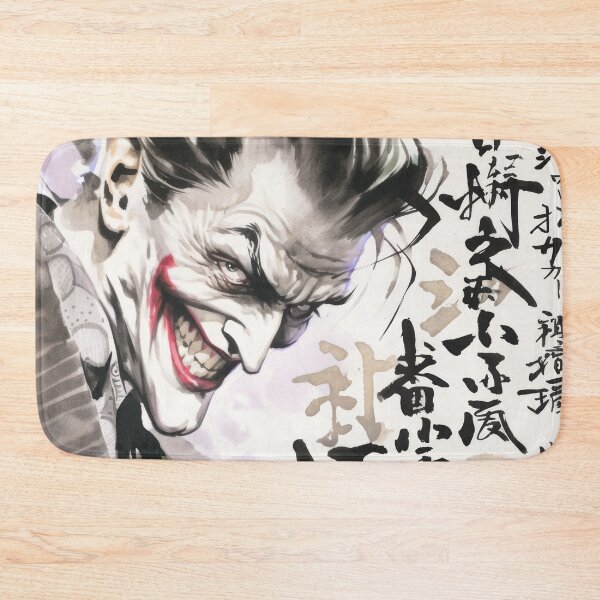 Aperçu de l'œuvre Sumi-e, le Joker Maniaque créée et vendue par AnimeArsenalPrints.