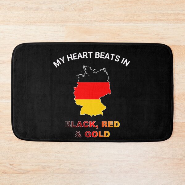 Item preview, Germany Federal Eagle - My Heart Beats in Black Red Gold designed and sold by FancifulDesign.