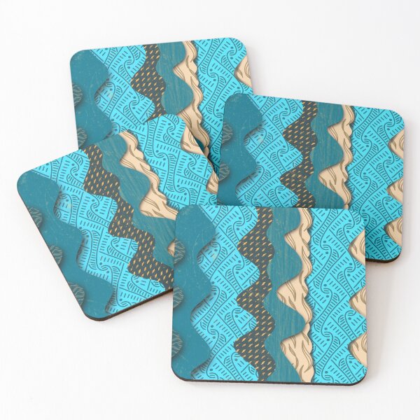Item preview, 3d style Wonderful waves designed and sold by Printfantasia .