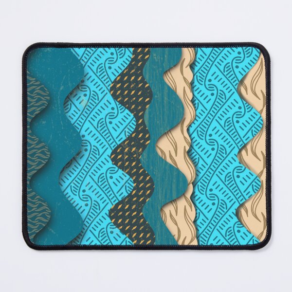 Item preview, 3d style Wonderful waves designed and sold by Printfantasia .