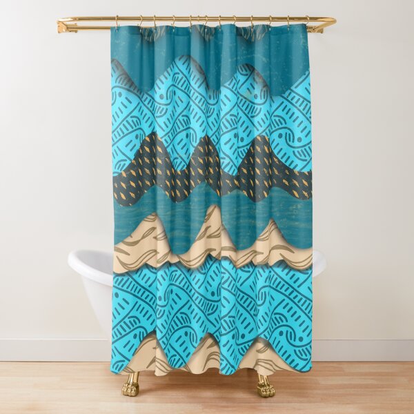 Item preview, 3d style Wonderful waves designed and sold by Printfantasia .